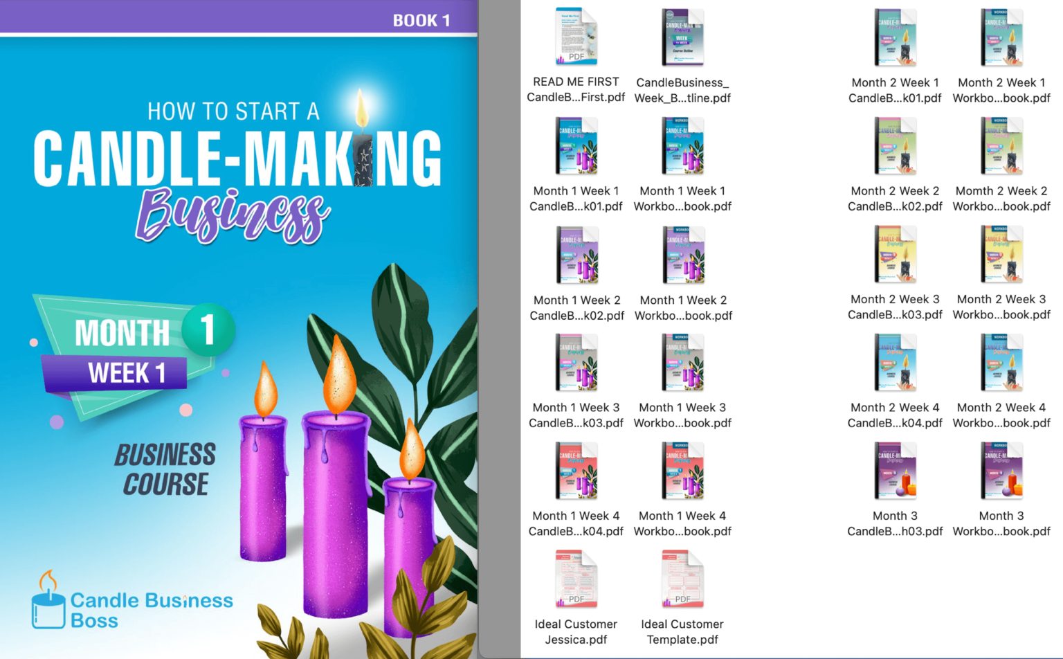 Candle Sales Page Candle Business Boss
